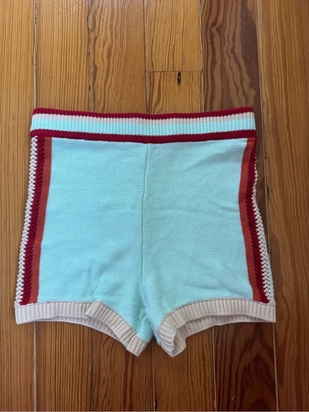 NWT Anthropologie Celandine Colorblock Knit Shorts